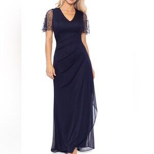 Xscape Midnight Blue Formal Dress